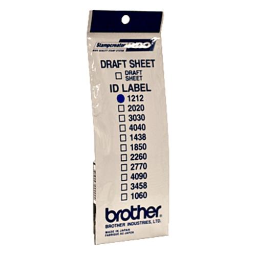 Brother etiketa (ID1212 / 12x12mm)