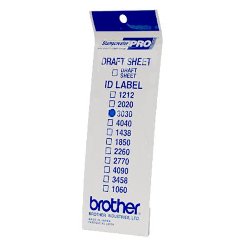 Brother etiketa (ID3030 / 30x30mm)