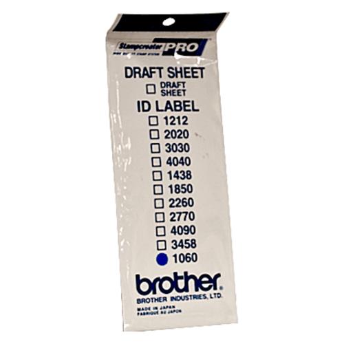 Brother etiketa (ID1060 / 10x60mm)