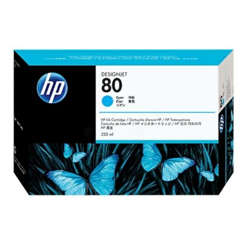 HP atramentová náplň azúrová (C4846A / 80) (high capacity)