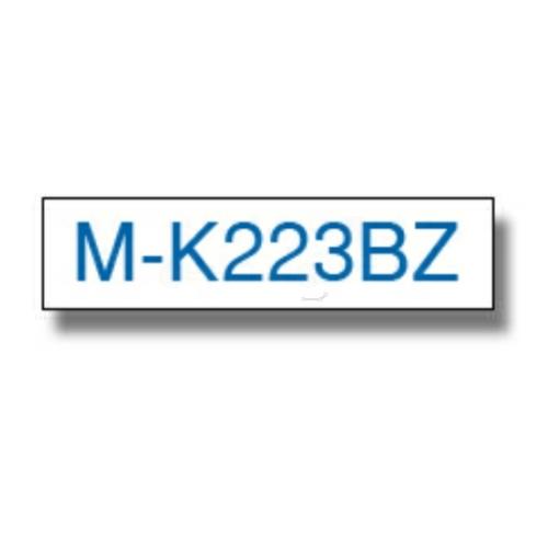Brother písacia páska modrý na biela (MK223BZ), 9mm, nelaminované