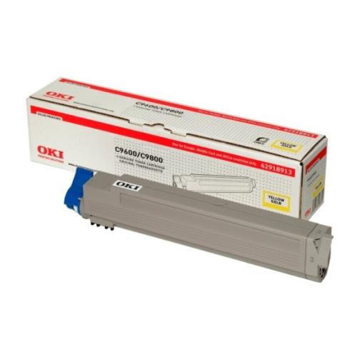 Oki toner žltý (42918913)