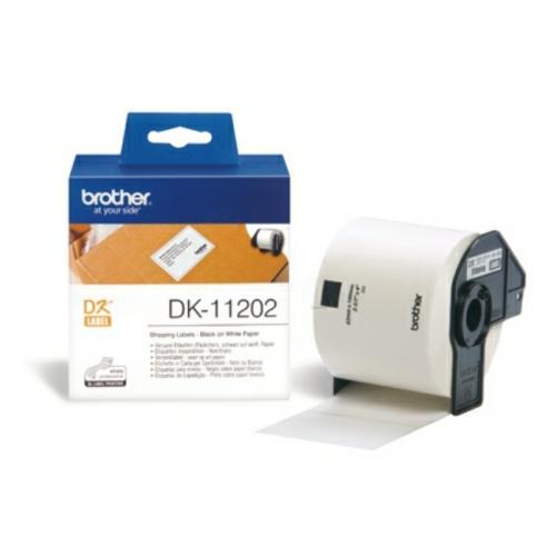 Brother etiketa biela (DK11202)