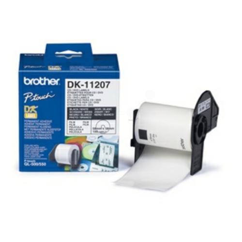 Brother etiketa biela (DK11207)