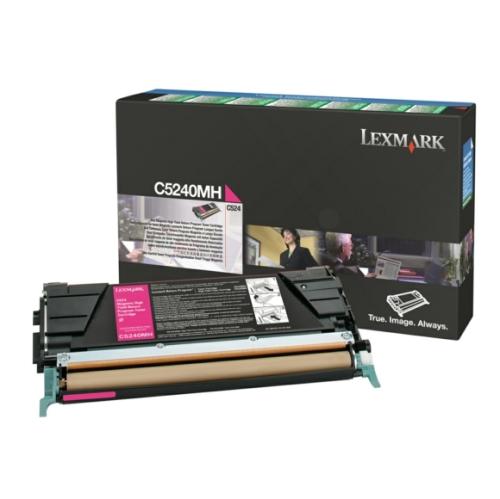 Lexmark toner magenta (C5240MH / 00C5240MH) (Návrat, high capacity)