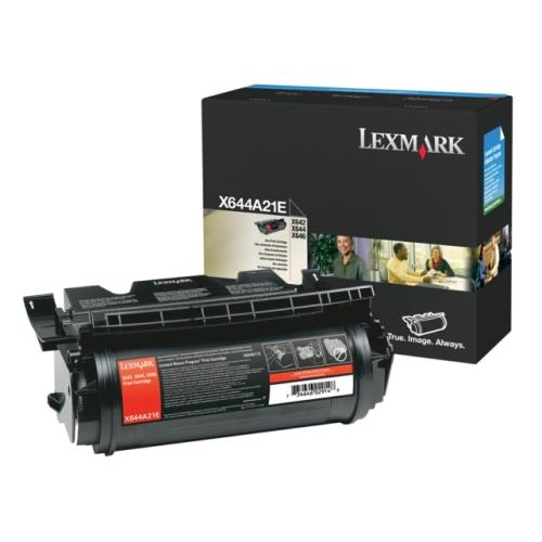 Lexmark toner čierna (X644A21E / 0X644A21E)