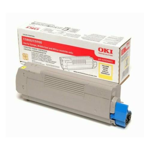 Oki toner žltý (43324421)