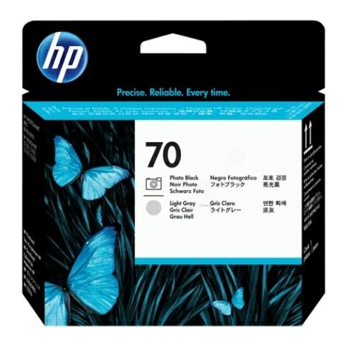 HP tlačová hlava photoblack/gray light (C9407A / 70)