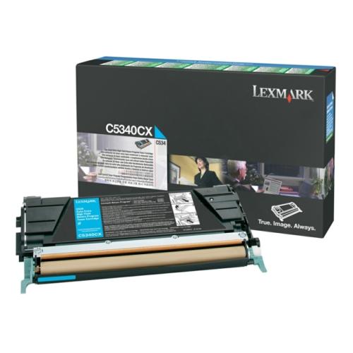 Lexmark toner azúrová (C5340CX / 00C5340CX) (Návrat, high capacity)