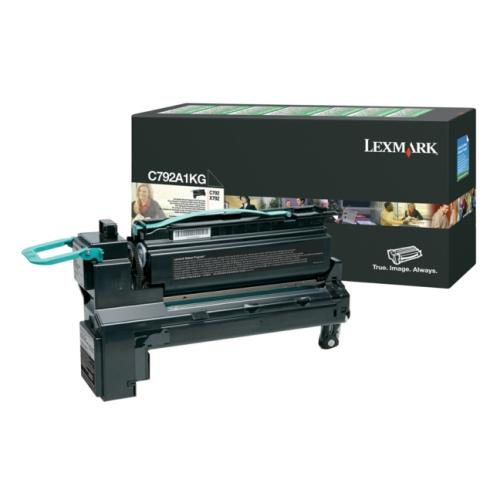 Lexmark toner čierna (C780A1KG / 0C780A1KG) (Návrat)