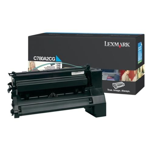 Lexmark toner azúrová (C780A2CG / 0C780A2CG)