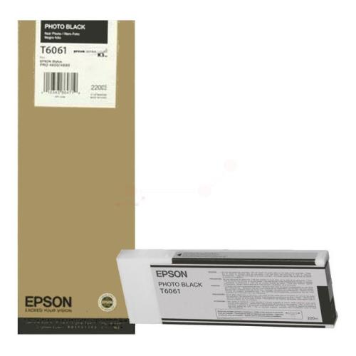 Epson atramentová náplň čierna fotografia (C13T606100 / T6061)