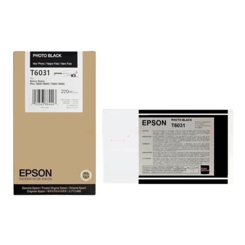 Epson atramentová náplň čierna fotografia (C13T603100 / T6031)