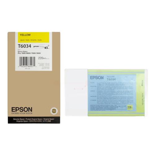 Epson atramentová náplň žltý (C13T603400 / T6034)