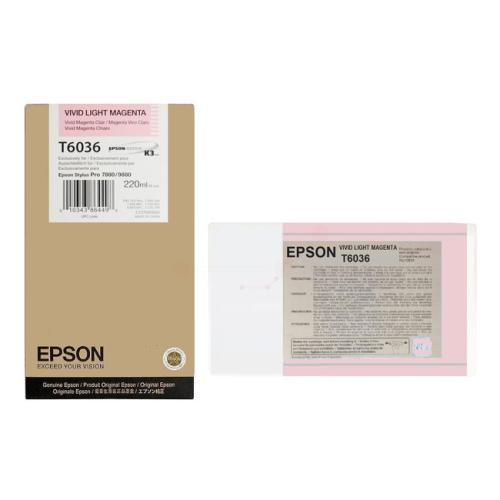 Epson atramentová náplň magenta foto (C13T603600 / T6036)