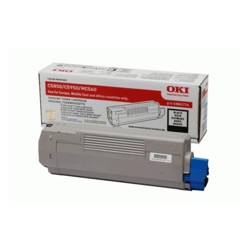 Oki toner čierna (43865724)