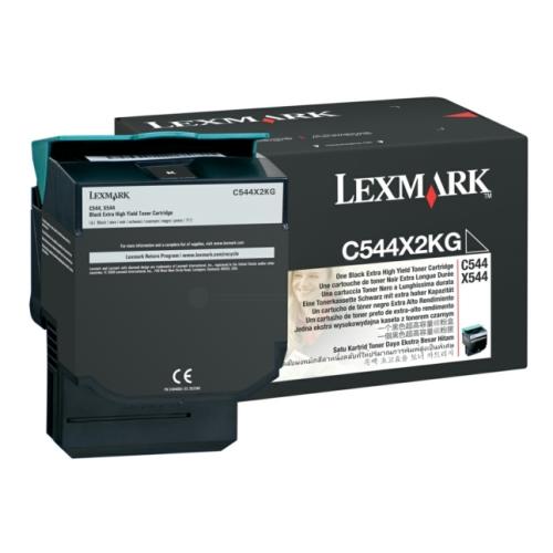 Lexmark toner čierna (C544X2KG / 0C544X2KG) (high capacity)