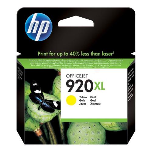 HP atramentová náplň žltý (CD974AE / 920XL) (high capacity)