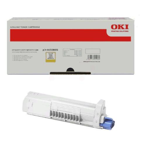 Oki toner žltý (44318605)