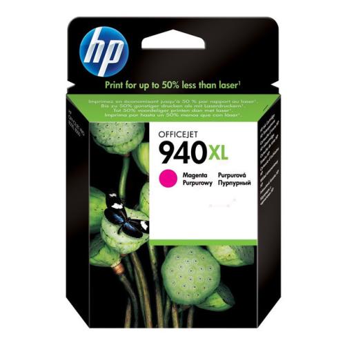 HP atramentová náplň magenta (C4908AE / 940XL) (high capacity)