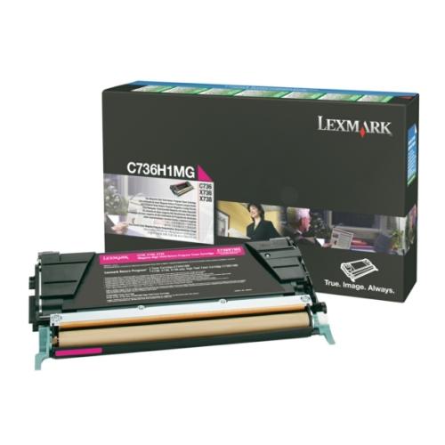 Lexmark toner magenta (C736H1MG / 0C736H1MG) (Návrat)