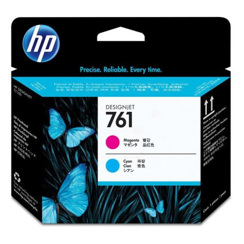 HP tlačová hlava azúrová / magenta (CH646A / 761)