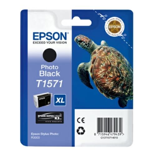 Epson atramentová náplň čierna fotografia (C13T15714010 / T1571)