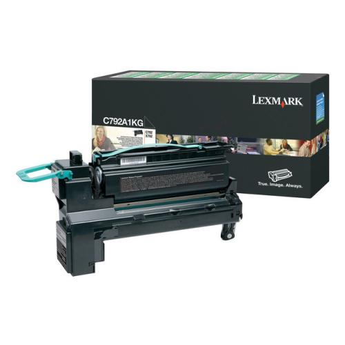 Lexmark toner čierna (C792A1KG / 0C792A1KG) (Návrat)