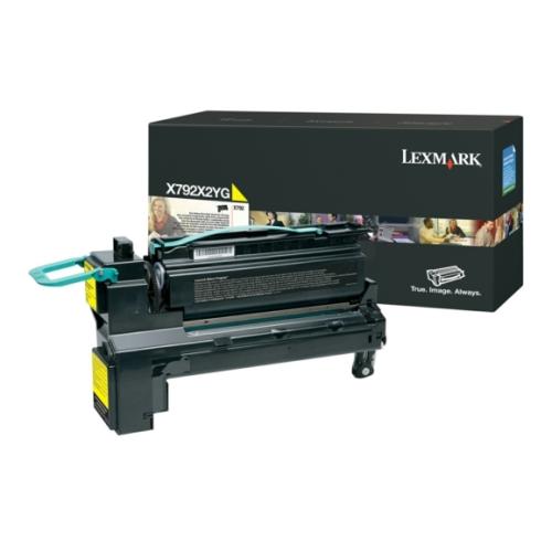 Lexmark toner žltý (X792X2YG / 0X792X2YG) (high capacity)