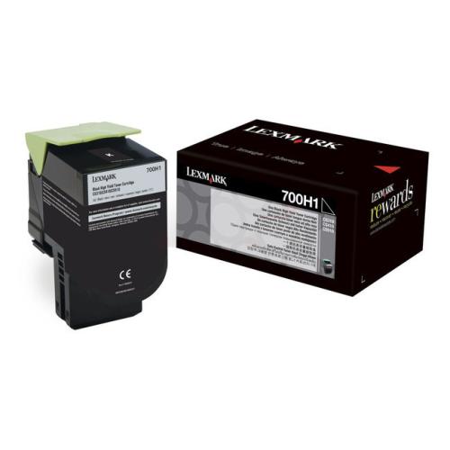 Lexmark toner čierna (70C0H10 / 700H1)