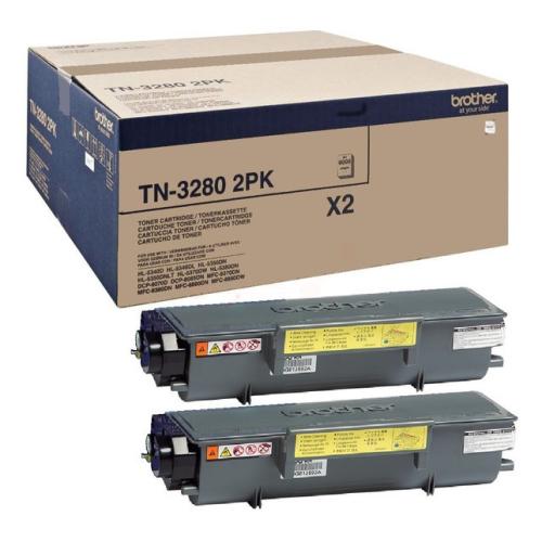 Brother toner čierna (TN32802PK / TN3280TWIN) (Dvojbalenie)