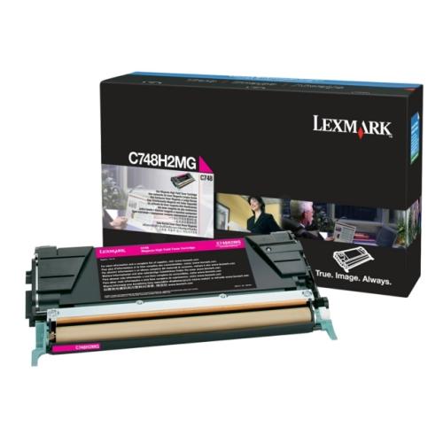 Lexmark toner azúrová (C748H2CG / 0C748H2CG)