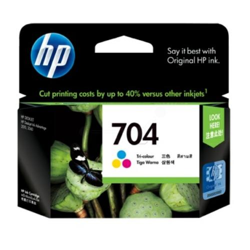 HP atramentová náplň farba (CN693AE / 704)