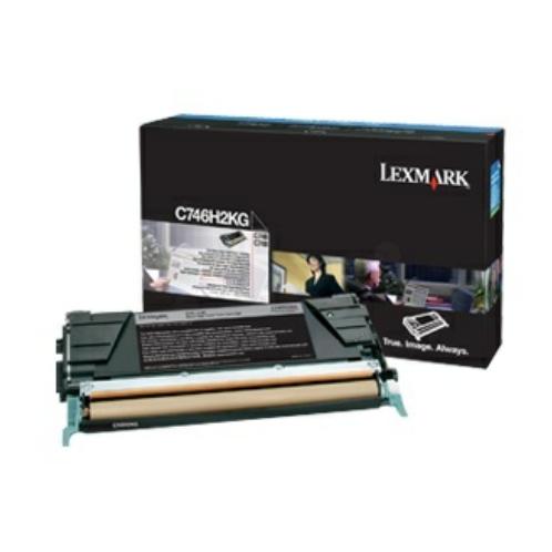 Lexmark toner čierna (C746H2KG / 0C746H2KG)