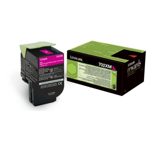 Lexmark toner magenta (70C2XM0 / 702XM) (Návrat, high capacity)