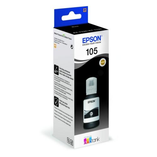 Epson atramentová náplň čierna (C13T00Q140 / 105)