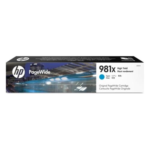 HP atramentová náplň azúrová (L0R09A / 981X)