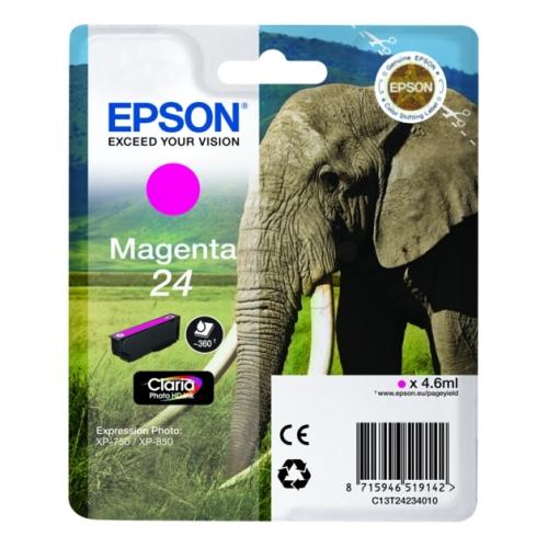 Epson atramentová náplň magenta (C13T24234012 / 24)