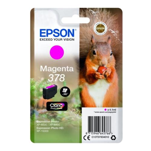 Epson atramentová náplň magenta (C13T37834010 / 378)