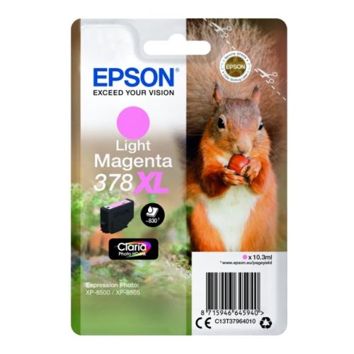 Epson atramentová náplň magenta foto (C13T37964010 / 378XL) (high capacity)