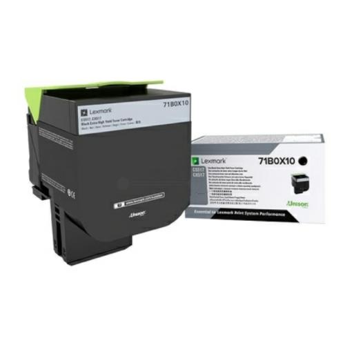 Lexmark toner čierna (71B0X10 / 071B0X10) (high capacity)