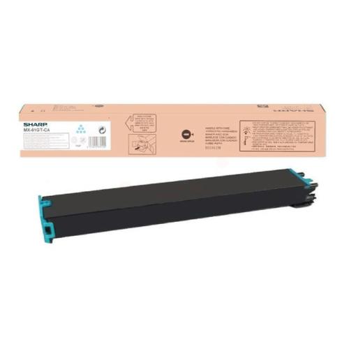 Sharp toner azúrová (MX61GTCA) (high capacity)