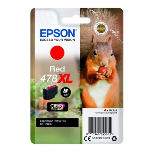 Epson atramentová náplň červená (C13T04F54010 / 478XL) (high capacity)