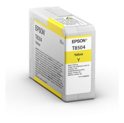 Epson atramentová náplň žltý (C13T850400 / T8504)