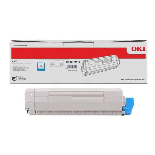 Oki toner azúrová (46471115)