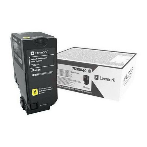 Lexmark toner žltý (75B0040 / 075B0040)
