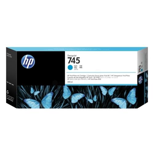 HP atramentová náplň azúrová (F9K03A / 745)