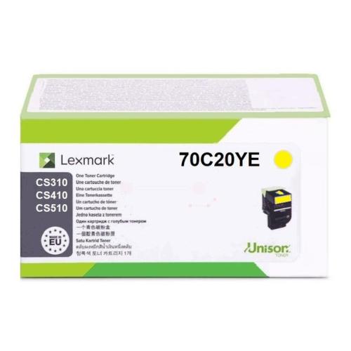 Lexmark toner žltý (70C20YE / 702Y)