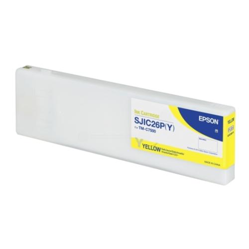 Epson atramentová náplň žltý (C33S020621 / SJIC26PY)