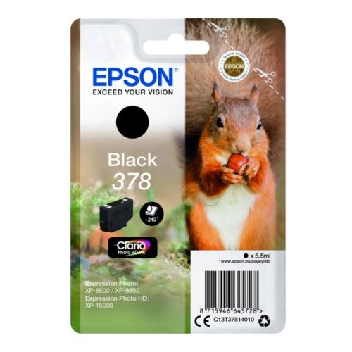 Epson atramentová náplň čierna (C13T37814010 / 378)